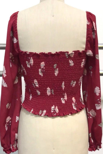 Floral Crop Top