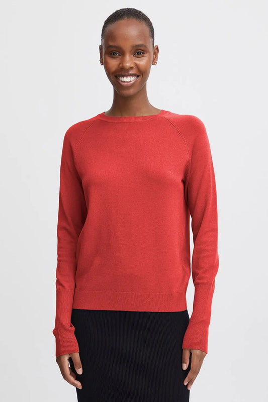 Mmorla Long Cuff Crewneck