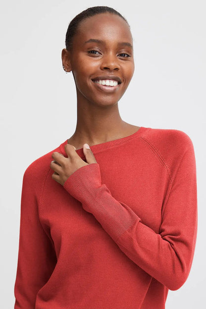 Mmorla Long Cuff Crewneck