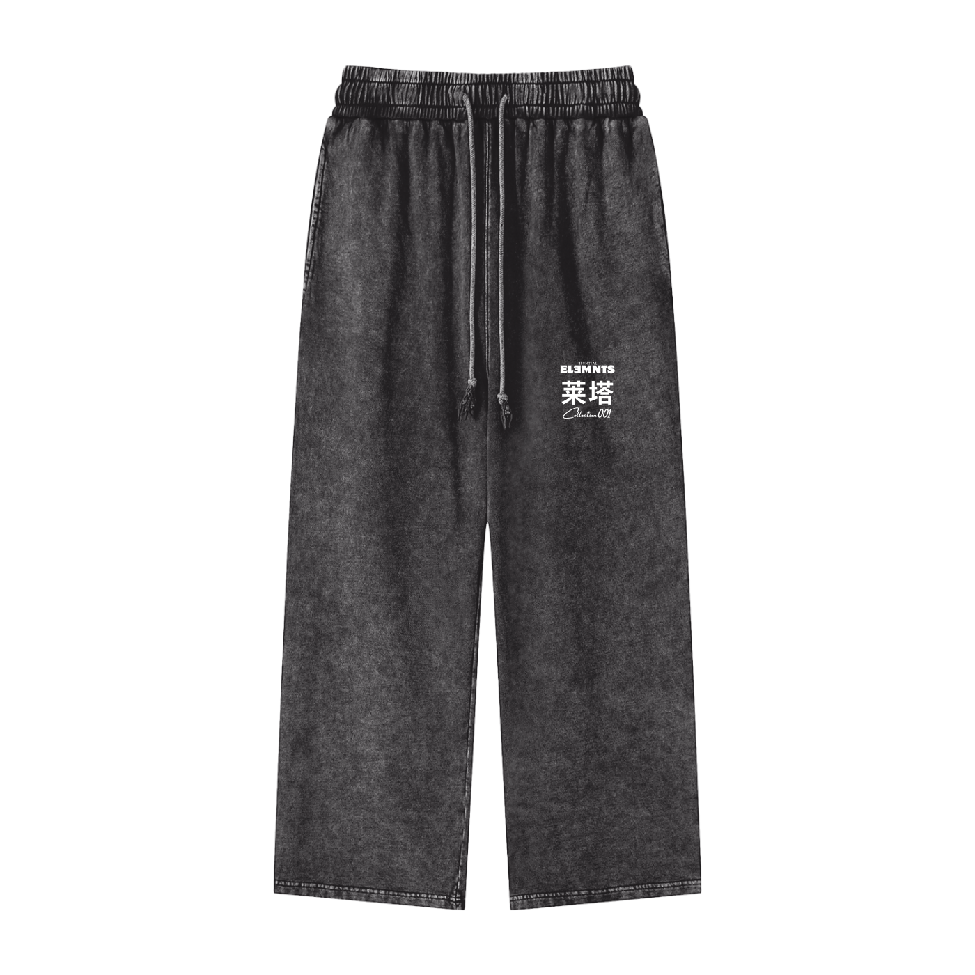 EE x LETTA Unisex 360G Acid Wash Straight Leg Pants