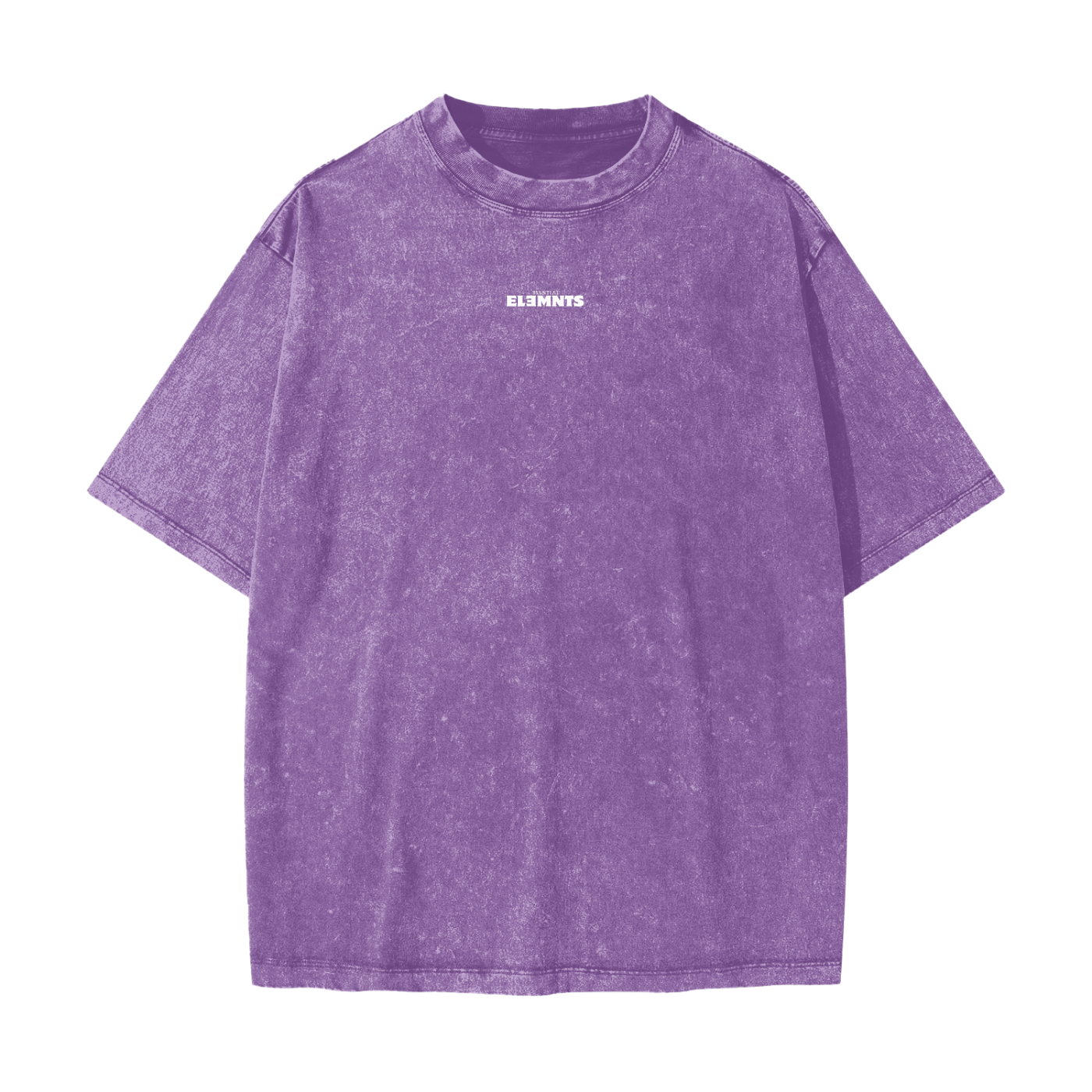 ESSNTIAL ELEMNTS Unisex 285G Heavy Snow Washed Tee
