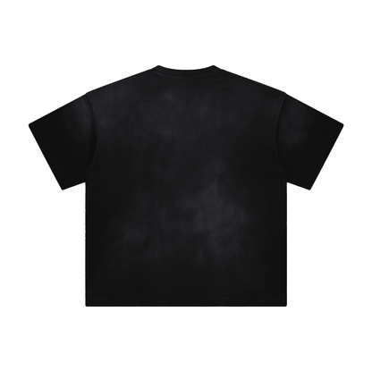 ESSNTIAL ELEMNTS Unisex Fade Wash Drop Shoulder Tee
