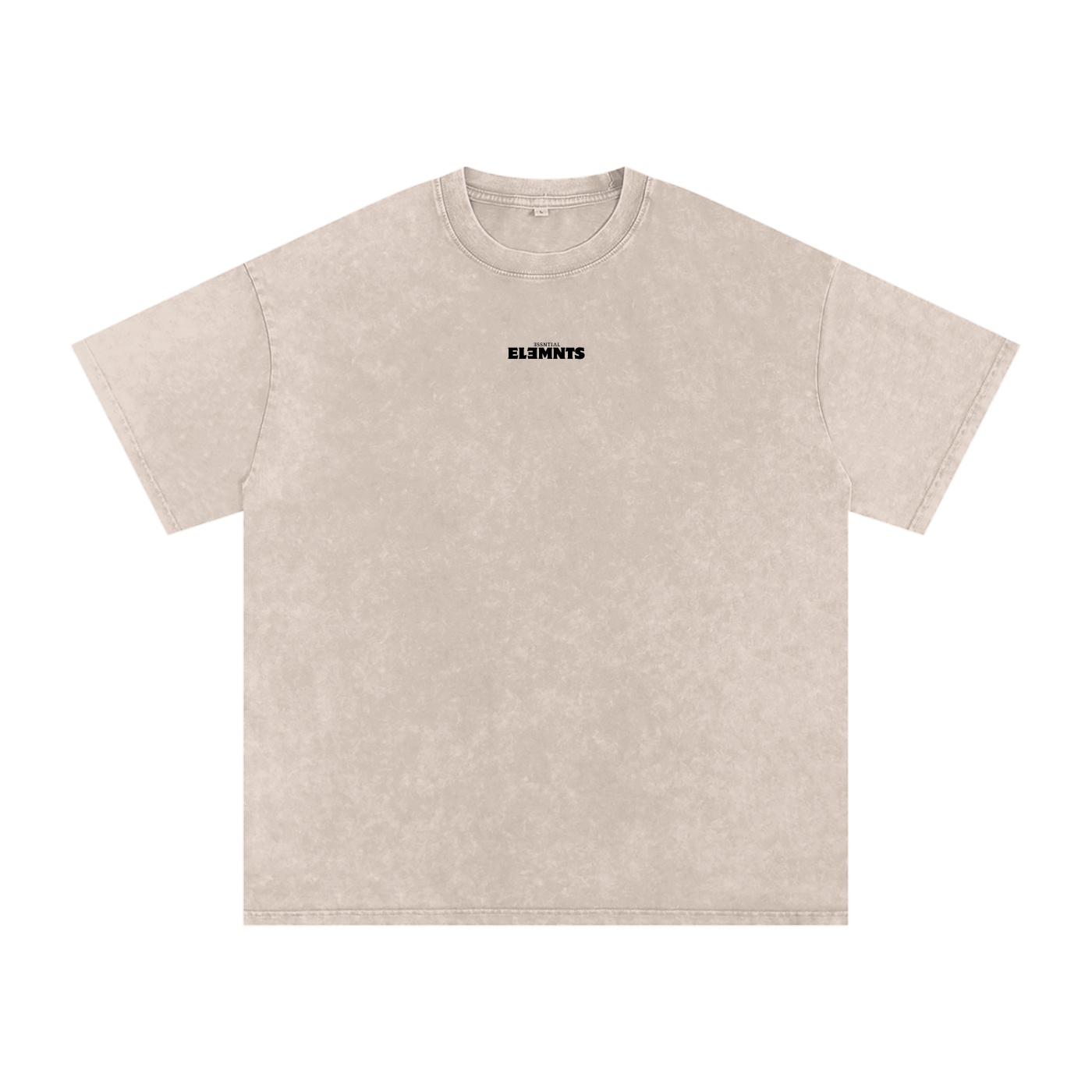 EE x LETTA Unisex 250G Acid Wash Oversized Tee