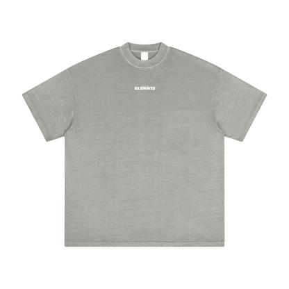 ESSNTIAL ELEMNTS Unisex Classic Snow Wash Tee