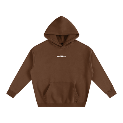 ESSNTIAL ELEMNTS Unisex 350G OS Solid Color Fleeced Hoodie