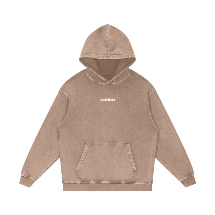 ESSNTIAL ELEMNTS Unisex 420G OS Acid Wash Hoodie