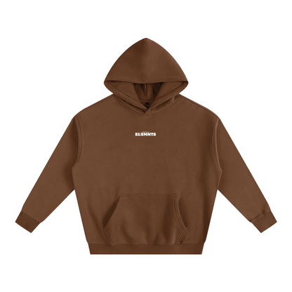 ESSNTIAL ELEMNTS Unisex 350G OS Solid Color Fleeced Hoodie
