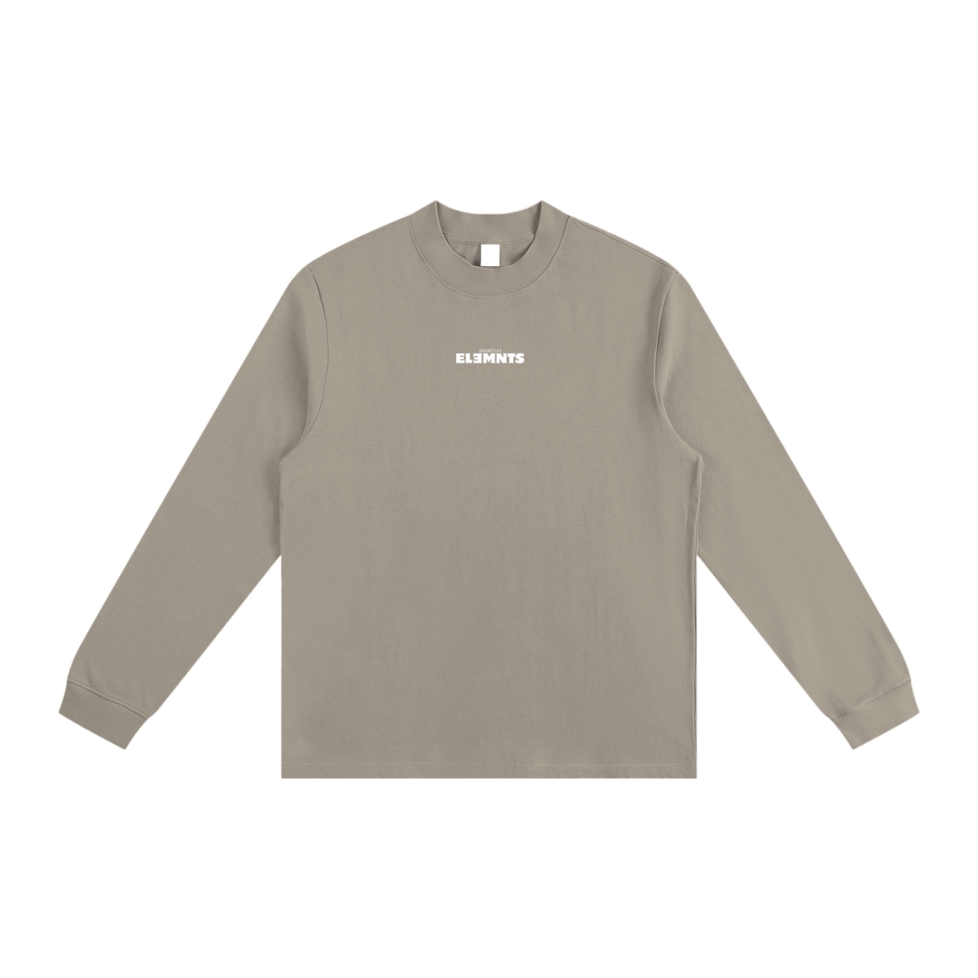 ESSNTIAL ELEMNTS Unisex 330G Non-Shrink Mock Neck Sweatshirt