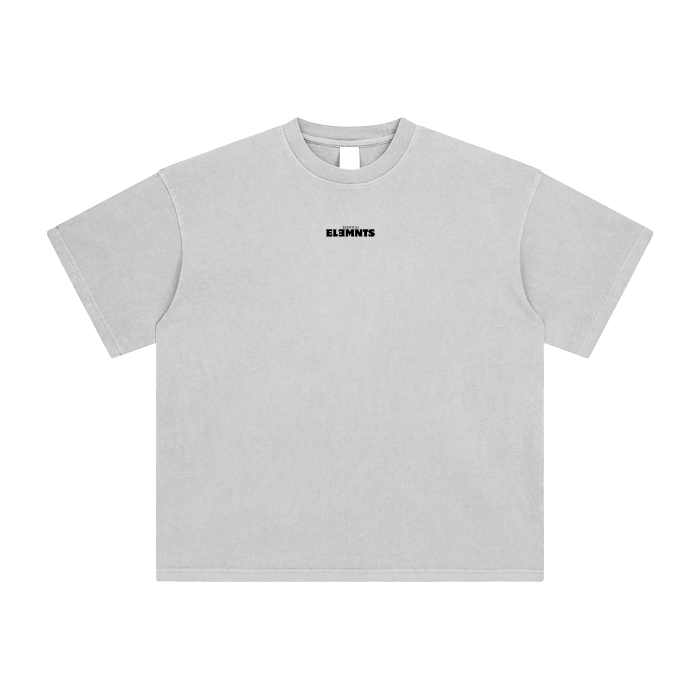 ESSNTIAL ELEMNTS Unisex DS Vintage Stone Wash Tee
