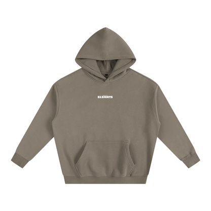 ESSNTIAL ELEMNTS Unisex 350G OS Solid Color Fleeced Hoodie