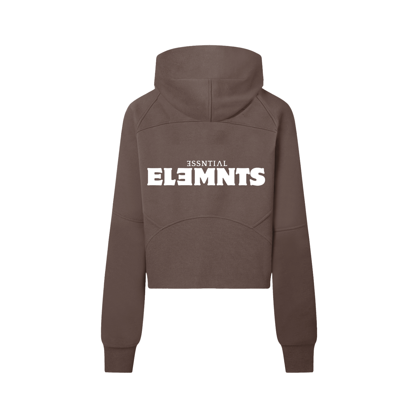 ESSNTIAL ELEMNTS Women's 320G Crop Street Hoodie