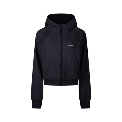 ESSNTIAL ELEMNTS Women's 320G Crop Street Hoodie