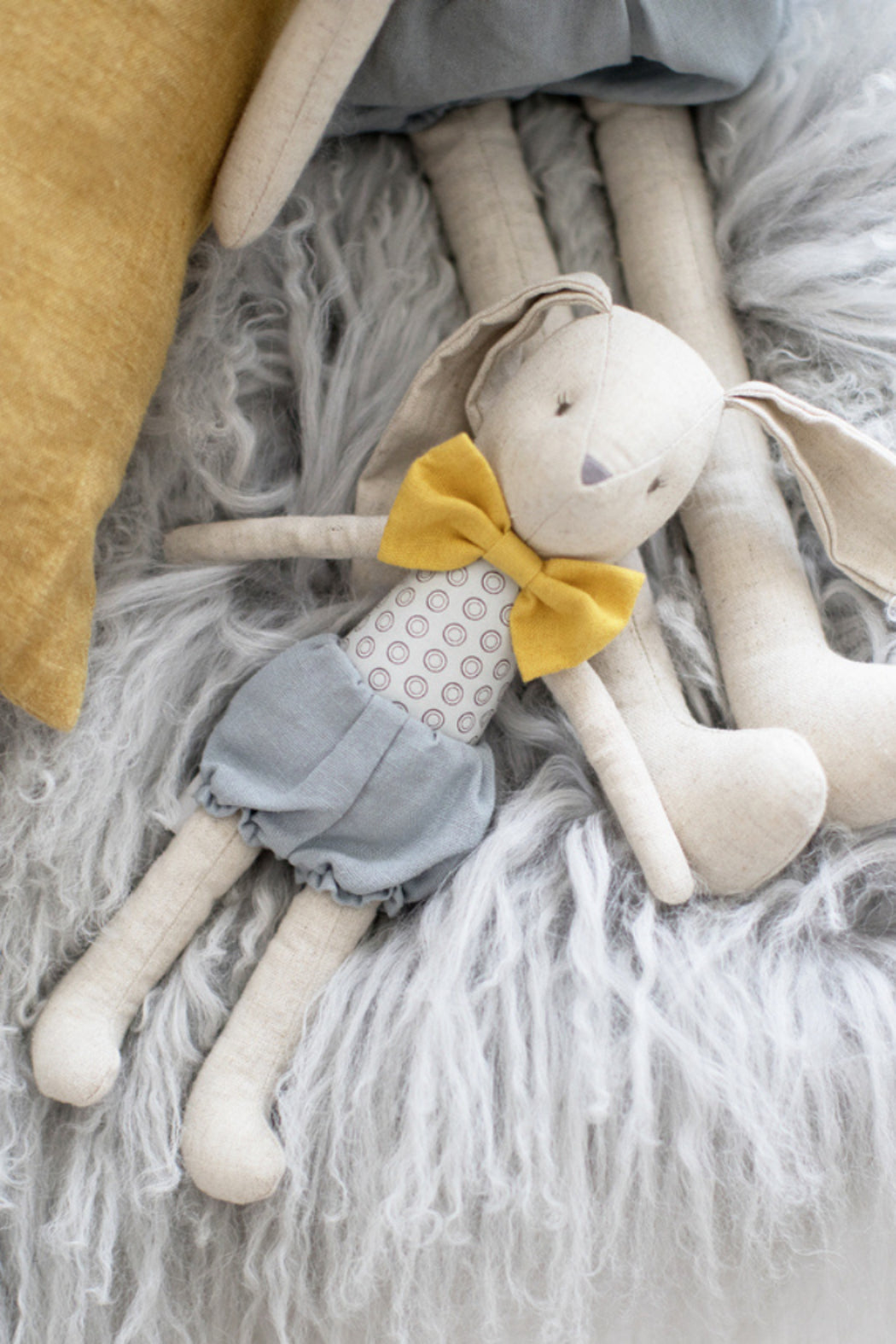 Baby Boy Bunny Grey Butterscotch