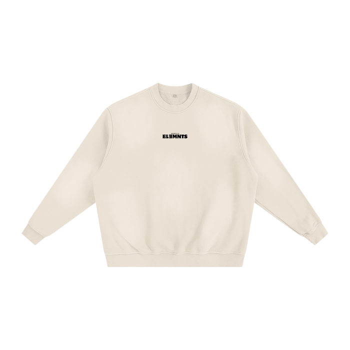ESSNTIAL ELEMNTS Unisex 375G Faded Wash Fleece SS