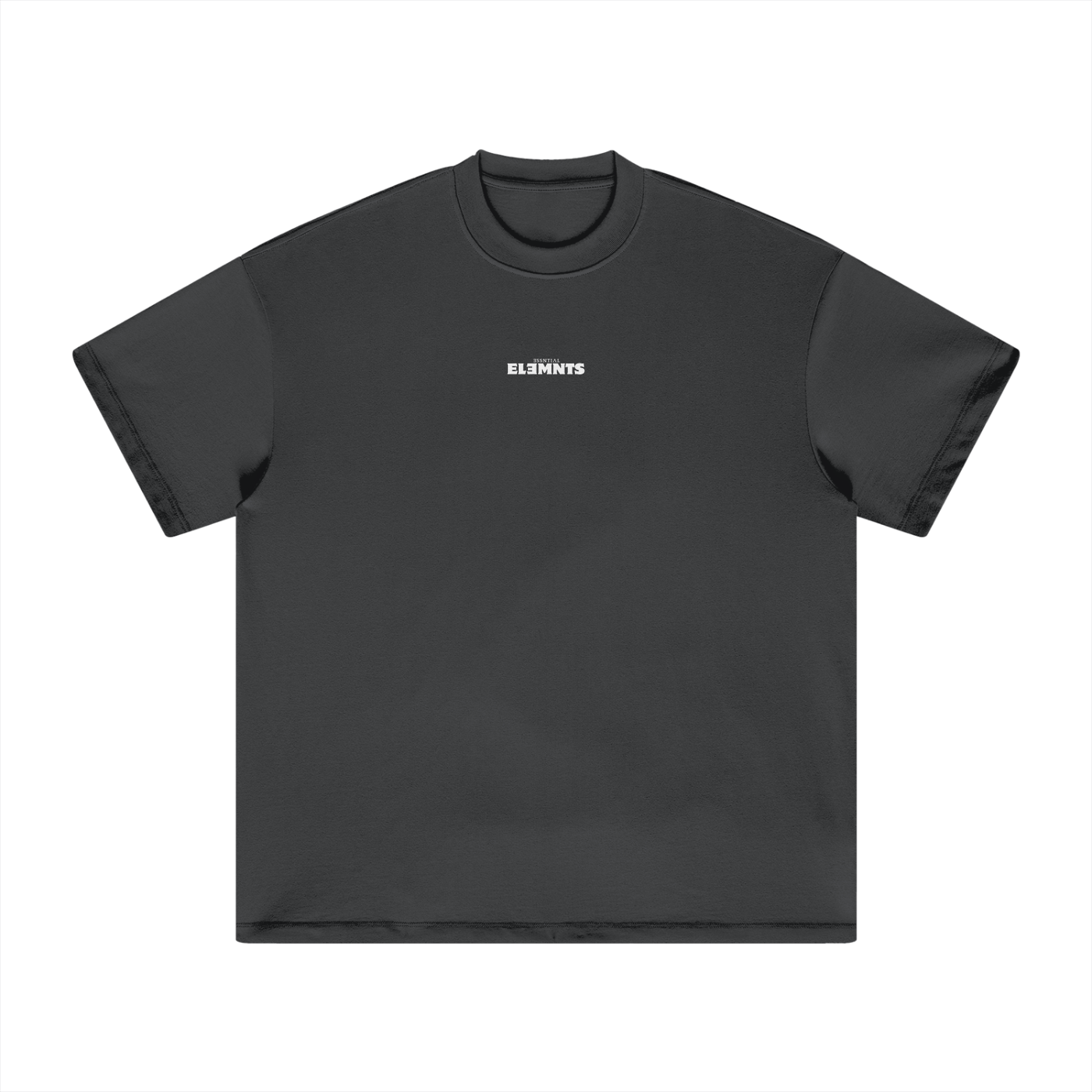 ESSNTIAL ELEMNTS Unisex HW Earth Tone Loose Tee