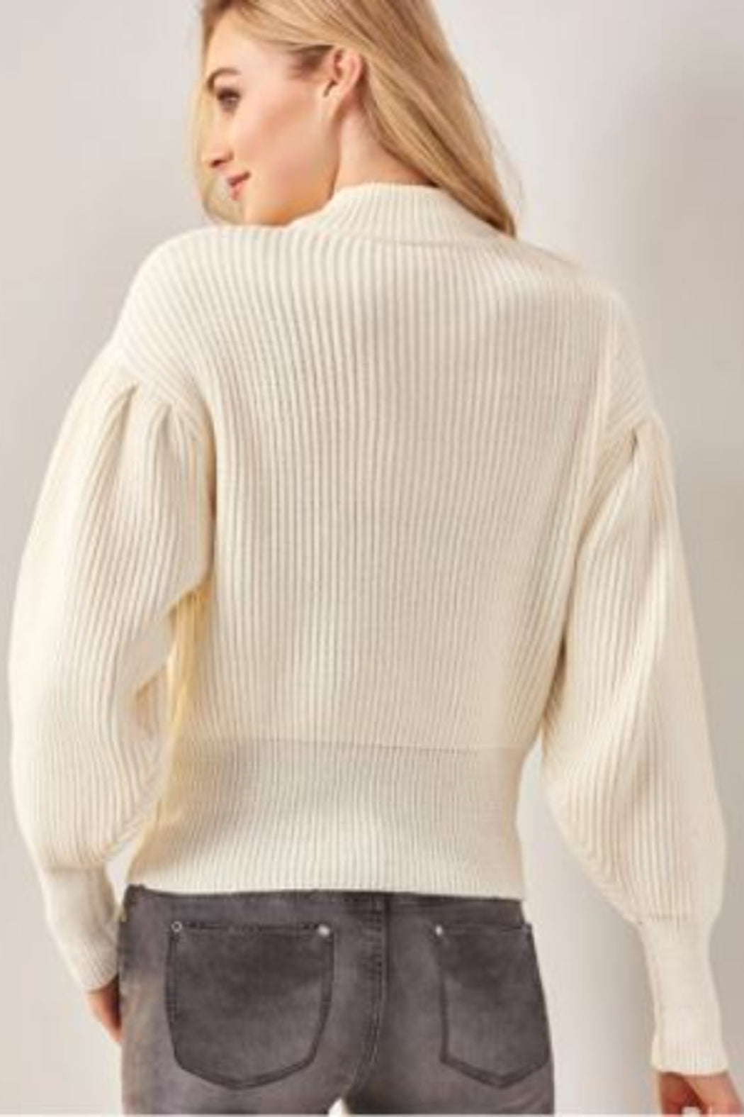 Balloon Sleeve Sweater