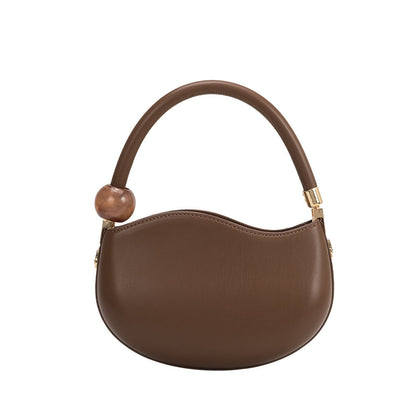 Jennie Chocolate Recycled Vegan Crossbody Bag