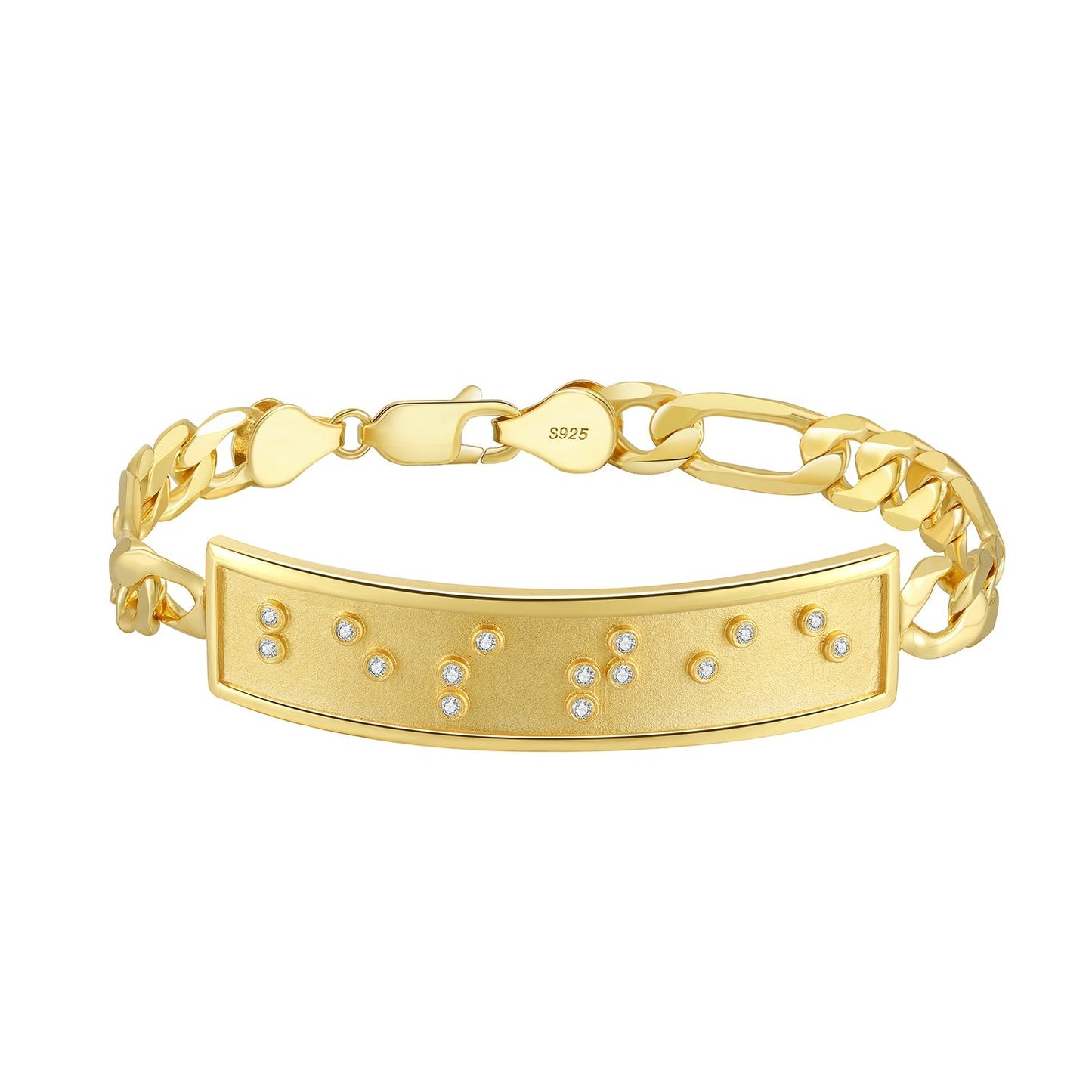 Touchstone Bestie ID Link Bracelet in Gold