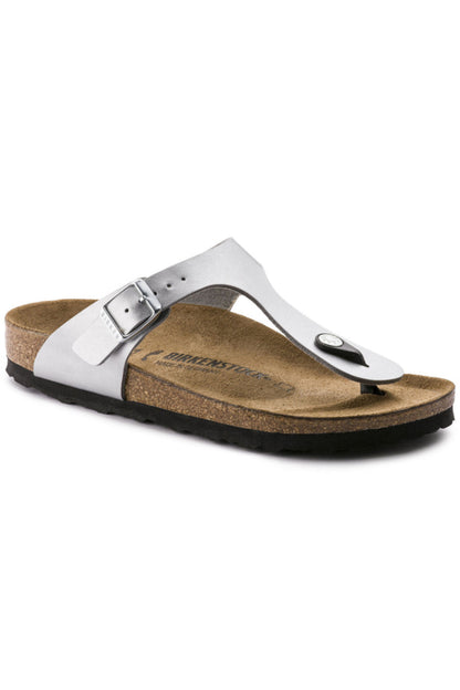 Birkenstock Narrow Width Gizeh in  Silver