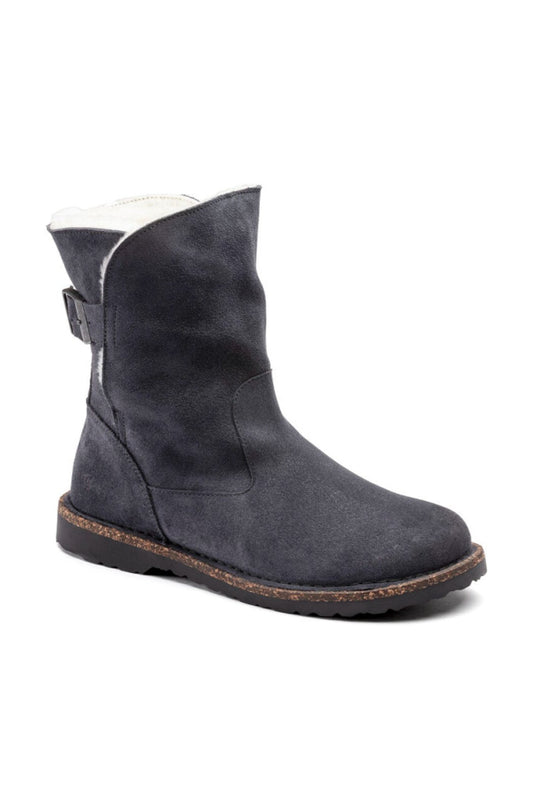 BIRKENSTOCK SUEDE UPSALA IN GRAPHITE SUEDE