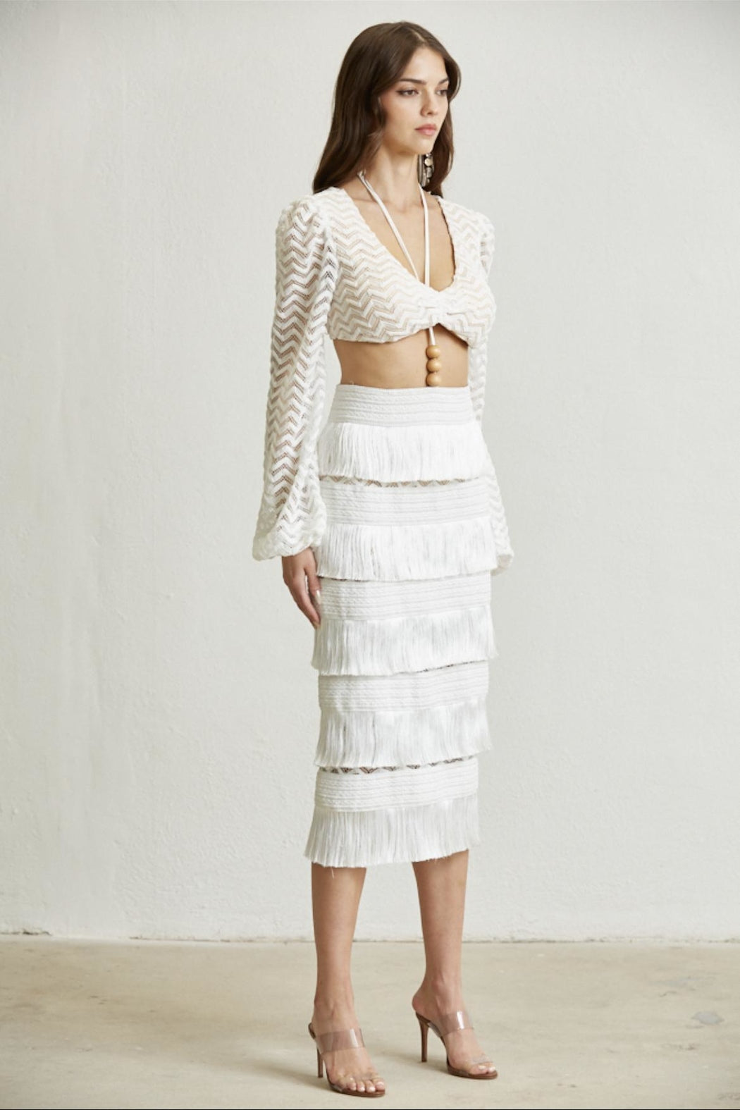 Lace Fringe Set