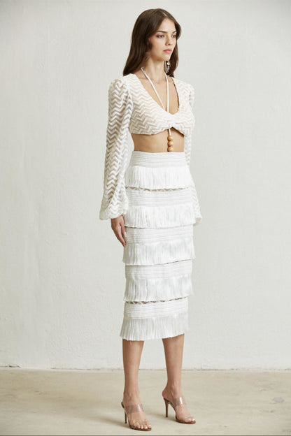 Lace Fringe Set