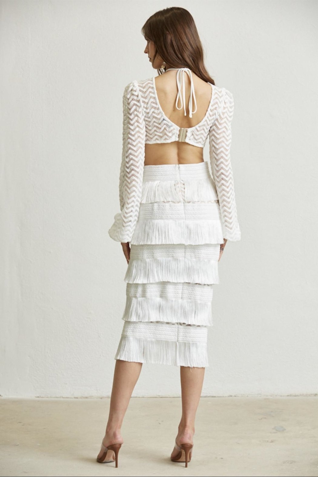 Lace Fringe Set