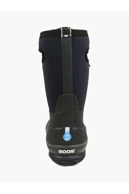Bogs Boys Classic Black Hi Handles