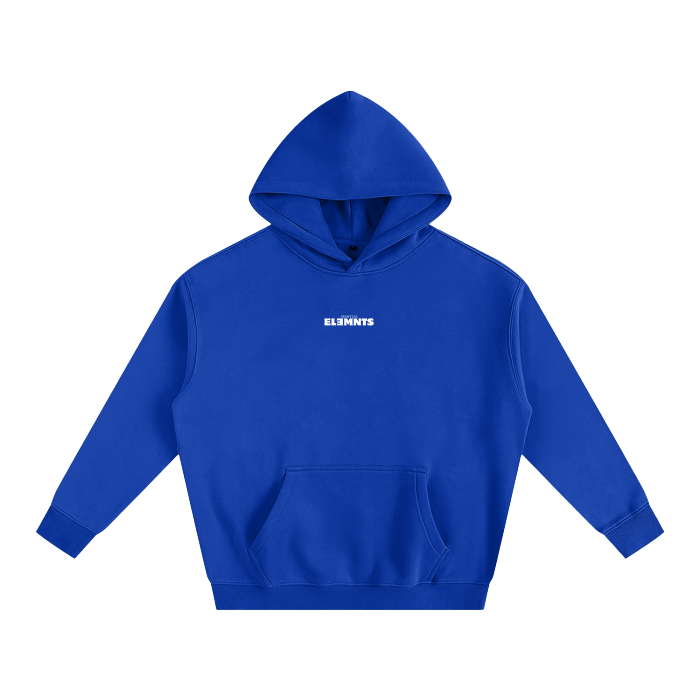 ESSNTIAL ELEMNTS Unisex 350G OS Solid Color Fleeced Hoodie