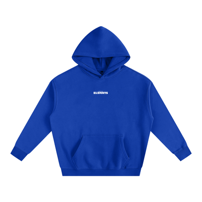 ESSNTIAL ELEMNTS Unisex 350G OS Solid Color Fleeced Hoodie