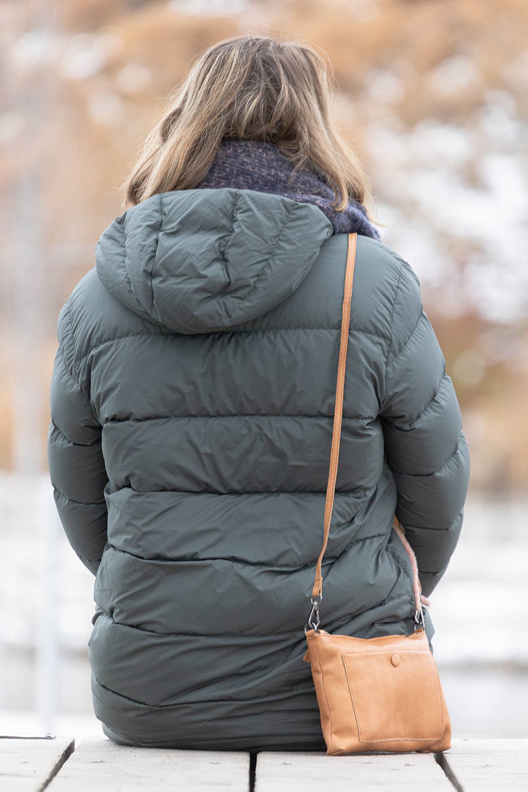 [MIA] SMALL CROSSBODY & CLUTCH | SUPER SOFT NAPPA LEATHER: TAN