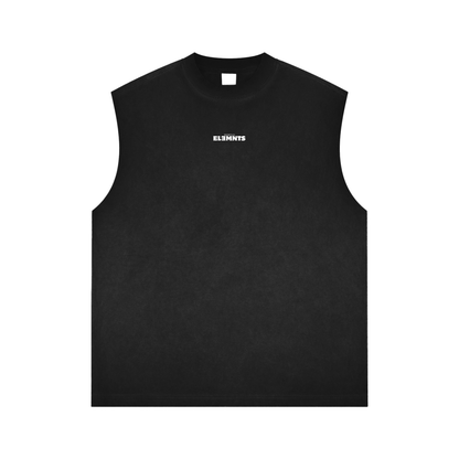 ESSNTIAL ELEMNTS Unisex 250G Reverse Washed Tank Top