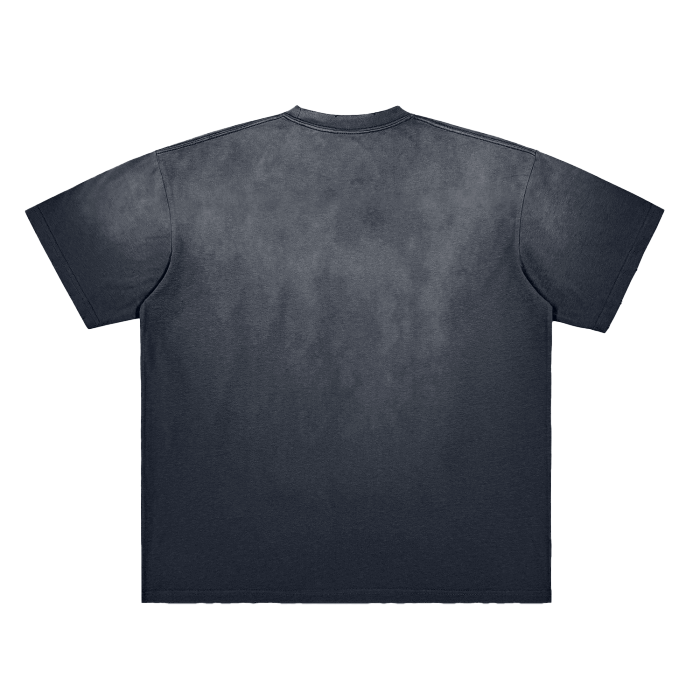 ESSNTIAL ELEMNTS Unisex Aged Vintage Gradient Wash Tee