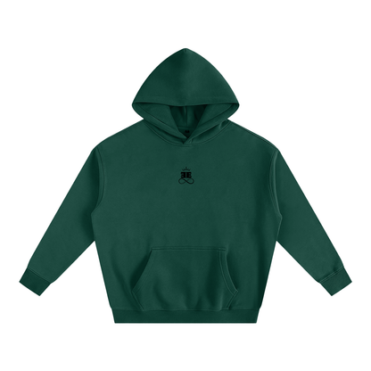 ESSNTIAL ELEMNTS Unisex 350G OS Solid Color Fleeced Hoodie
