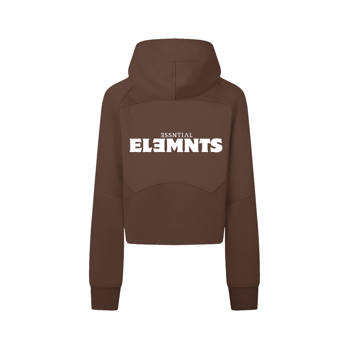 ESSNTIAL ELEMNTS Women's 320G Crop Street Hoodie