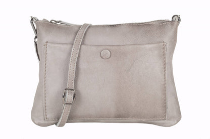 [MIA] SMALL CROSSBODY & CLUTCH | SUPER SOFT NAPPA LEATHER: TAN