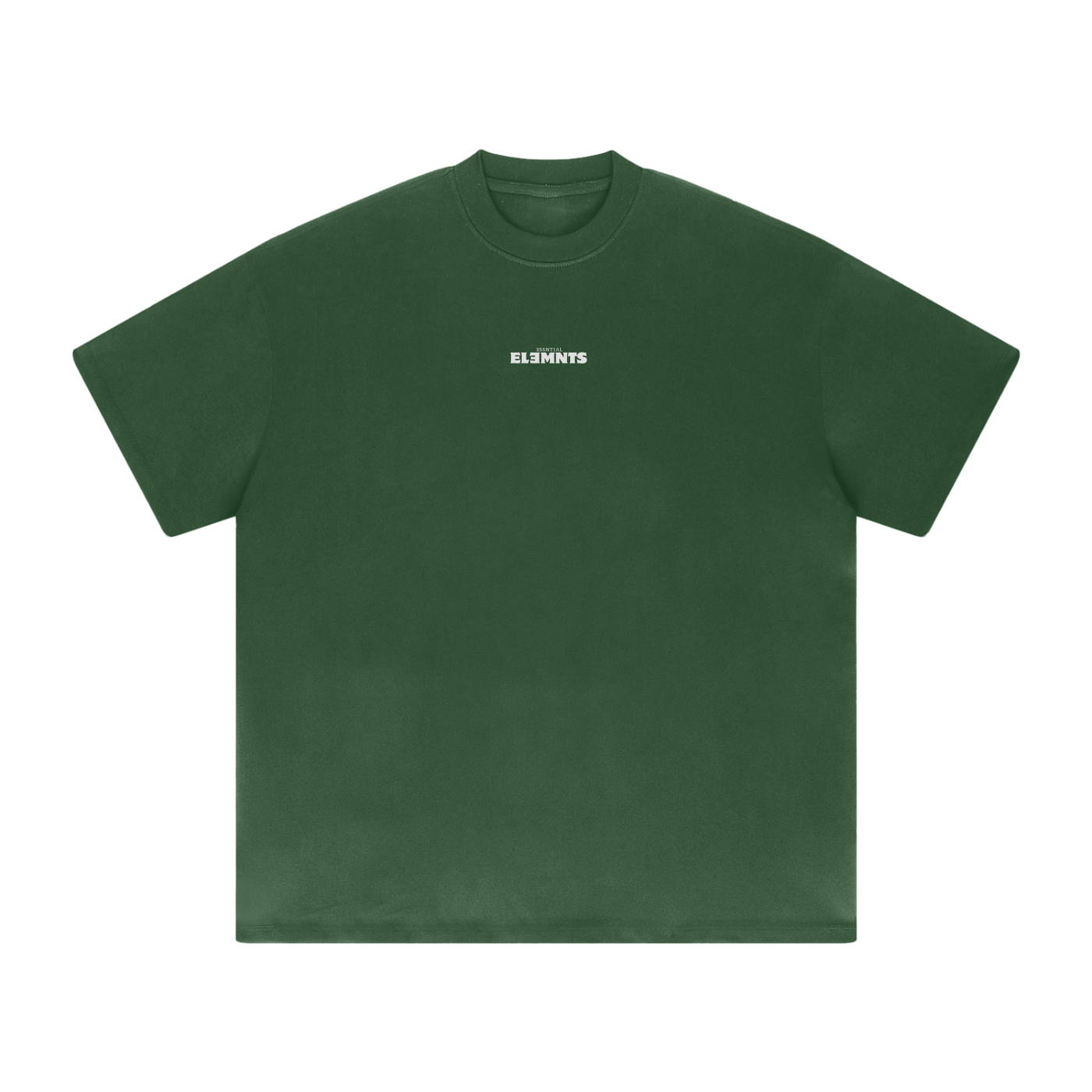 ESSNTIAL ELEMNTS Unisex 425G HW Solid Color Loose Tee