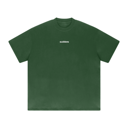 ESSNTIAL ELEMNTS Unisex 425G HW Solid Color Loose Tee