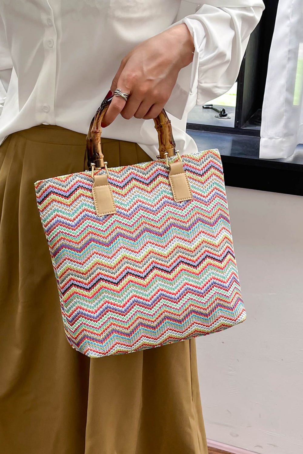 Medium Straw Handbag