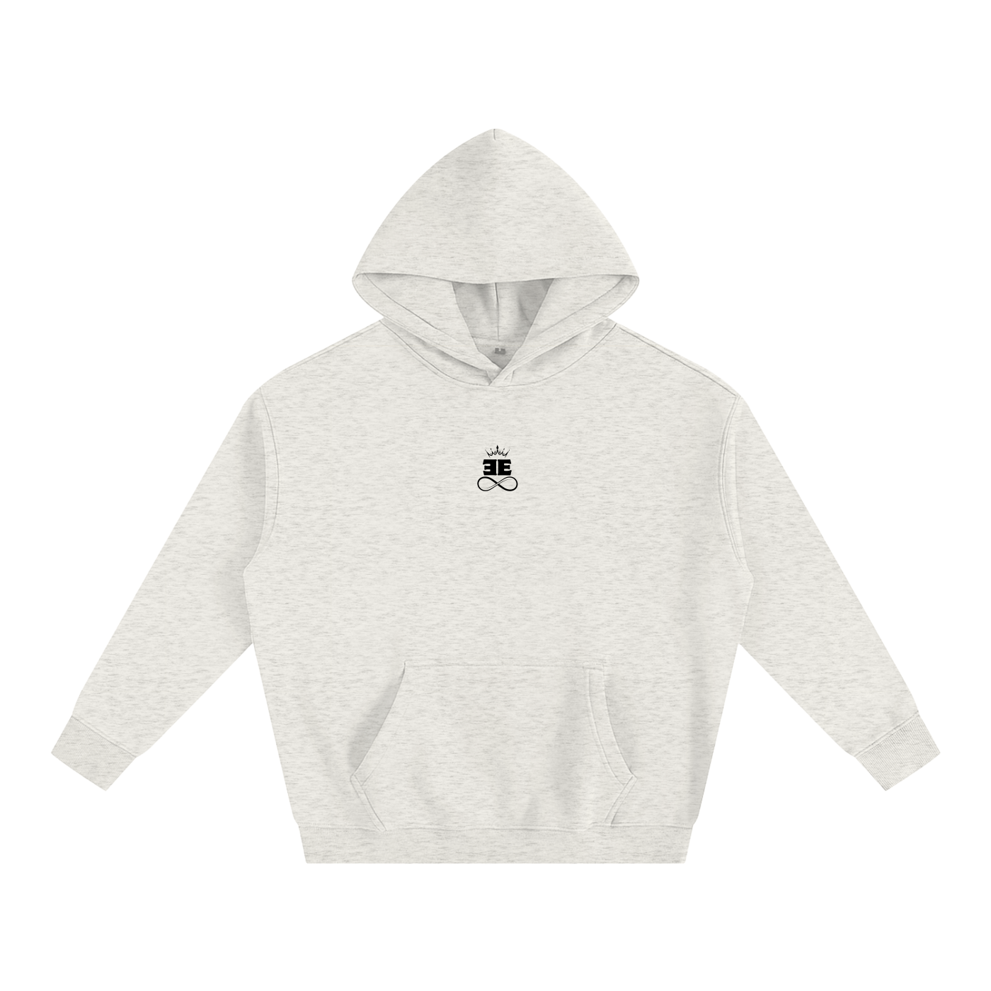 ESSNTIAL ELEMNTS Unisex 350G OS Solid Color Fleeced Hoodie