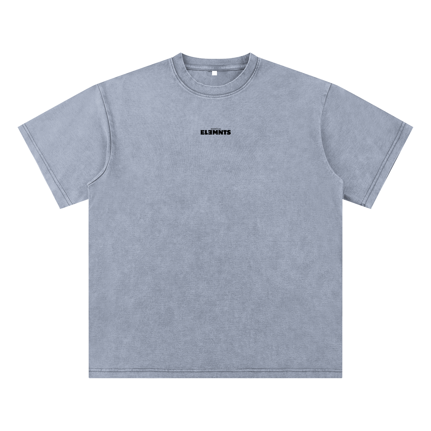 ESSNTIAL ELEMNTS Unisex 245G Bamboo Slub Snow Washed Tee