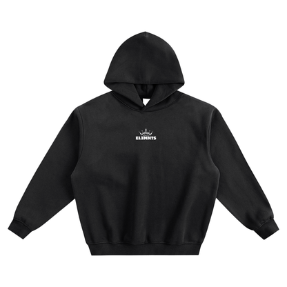 ESSNTIAL ELEMNTS Unisex 350G Fleeced Boxy Hoodie