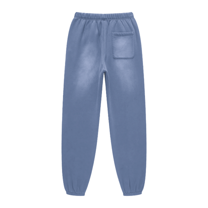 ESSNTIAL ELEMNTS Unisex 375G Faded Wash Fleece Joggers