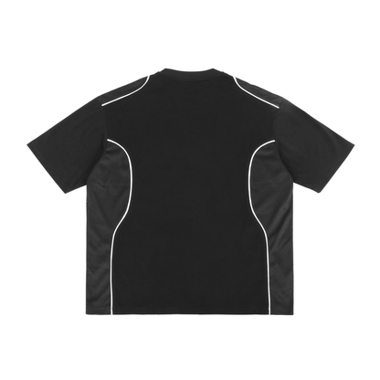 ESSNTIAL ELEMNTS Unisex 240G Piped Panel Tee