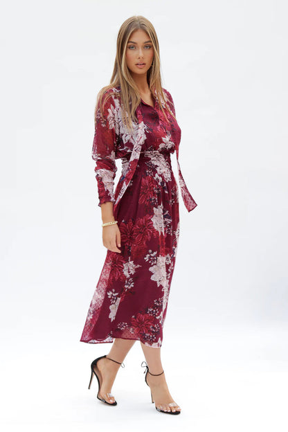 Cameo Midi Dress