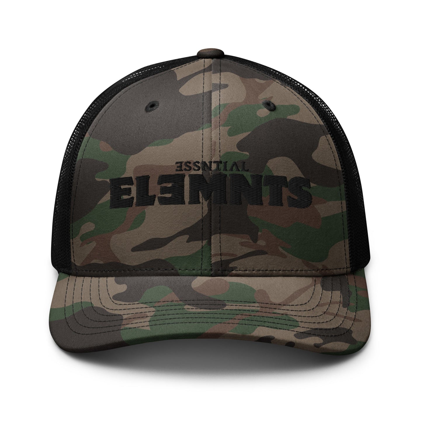 ESSNTIAL ELEMNTS Camouflage Trucker Hat