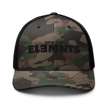 ESSNTIAL ELEMNTS Camouflage Trucker Hat