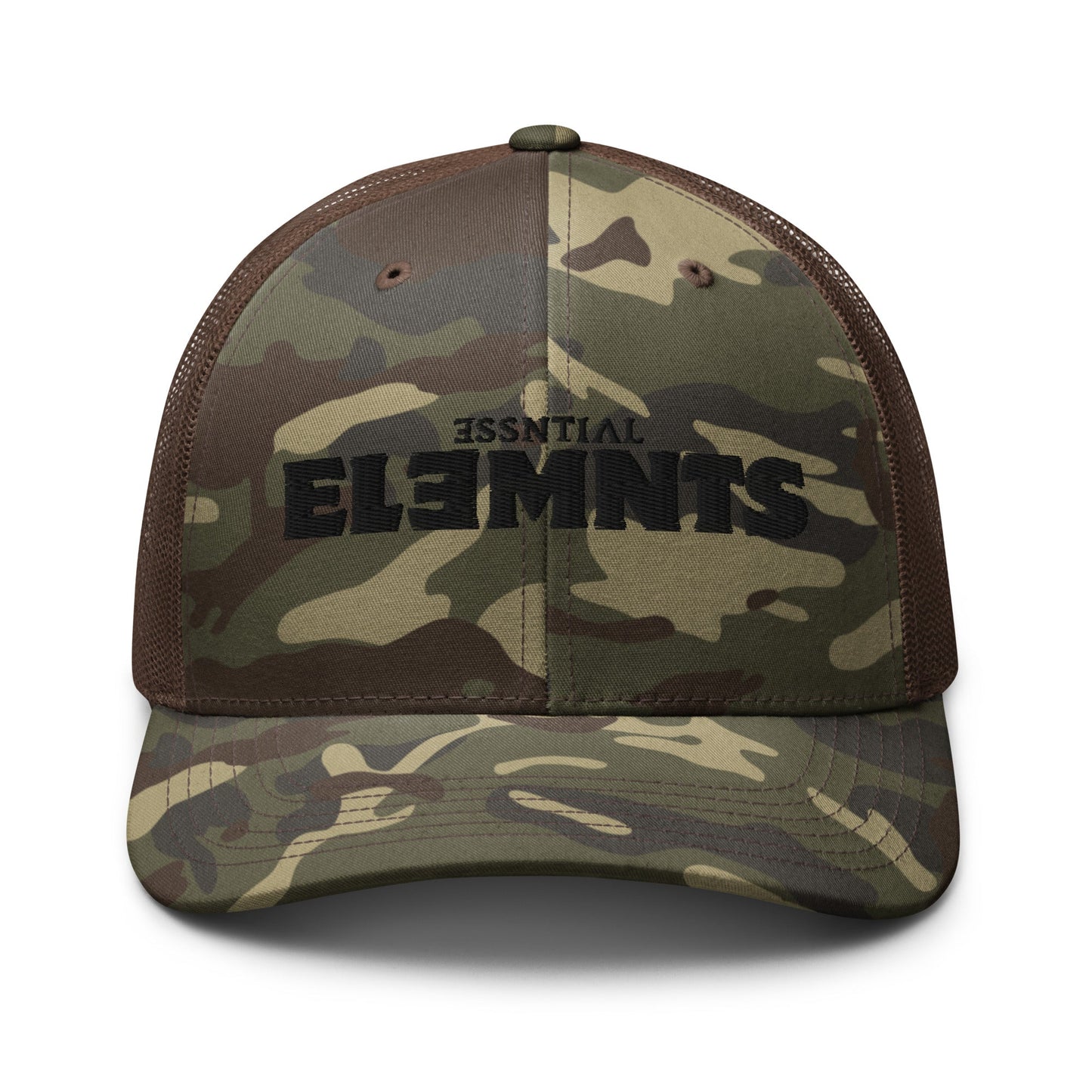 ESSNTIAL ELEMNTS Camouflage Trucker Hat