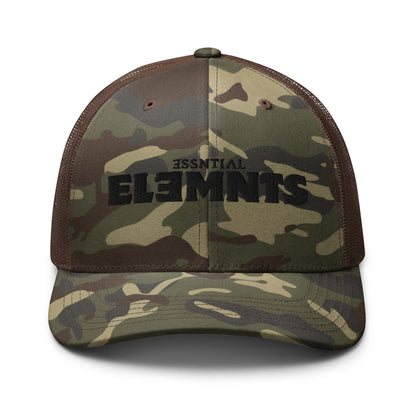 ESSNTIAL ELEMNTS Camouflage Trucker Hat