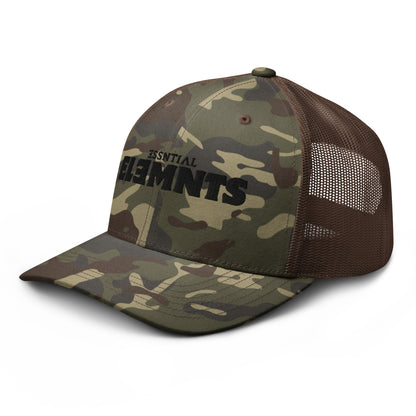 ESSNTIAL ELEMNTS Camouflage Trucker Hat